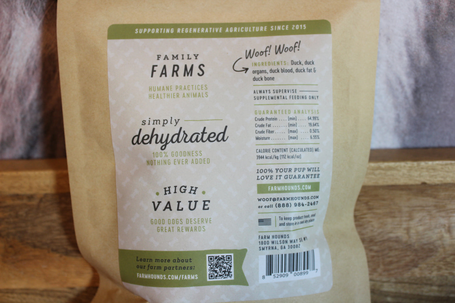 Farm Hounds Duck Trainer Treats 4.5oz