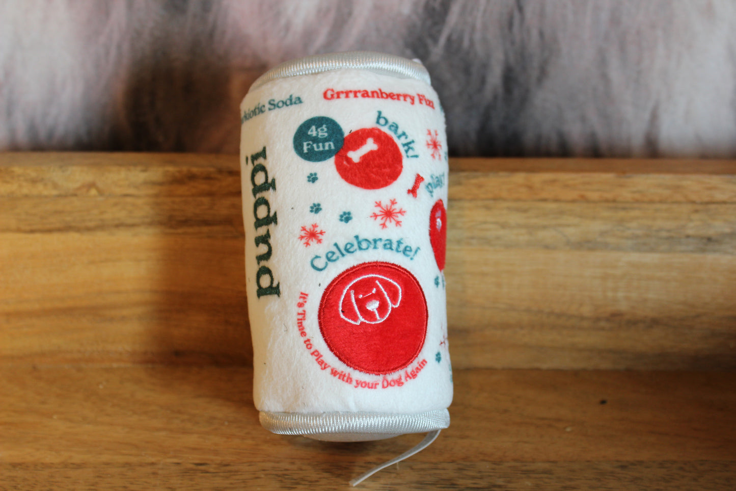 Puppi Grrranberry Fizz Dog Toy