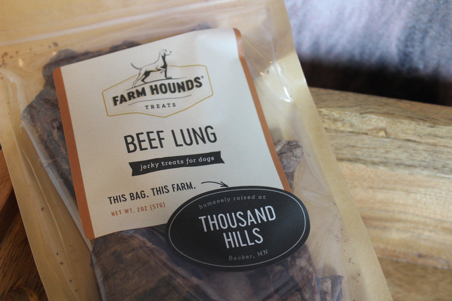 Beef Lung Treats - 2oz