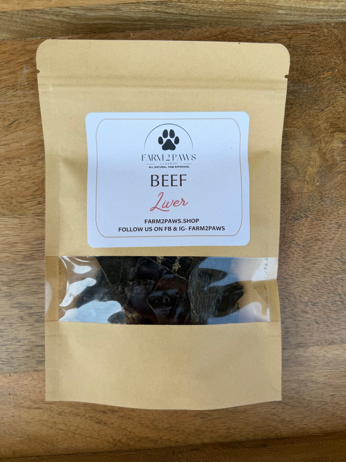 Beef Liver Treats - 4oz