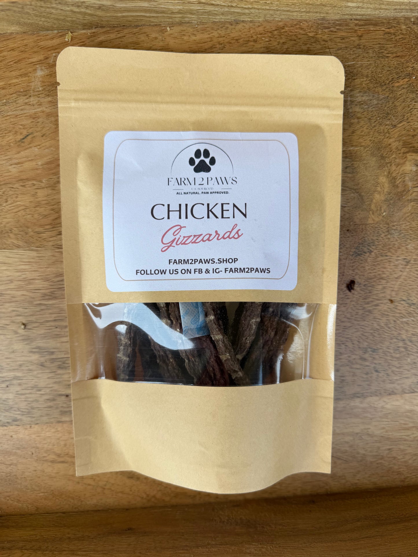 Chicken Gizzard Sticks - 4oz.