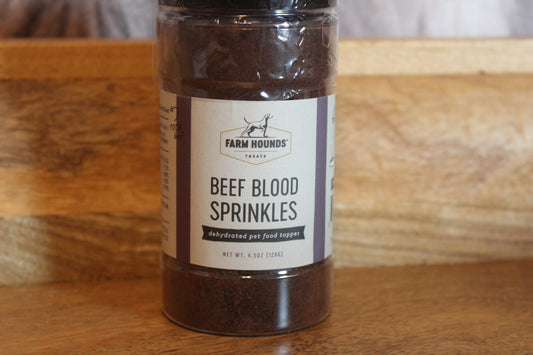 Farm Hounds Beef Blood Sprinkles - 4oz