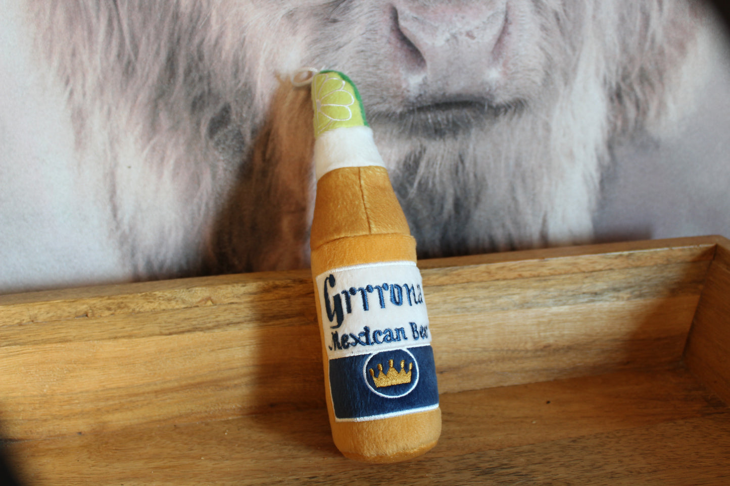 Grrrona Beer Bottle Dog Toy