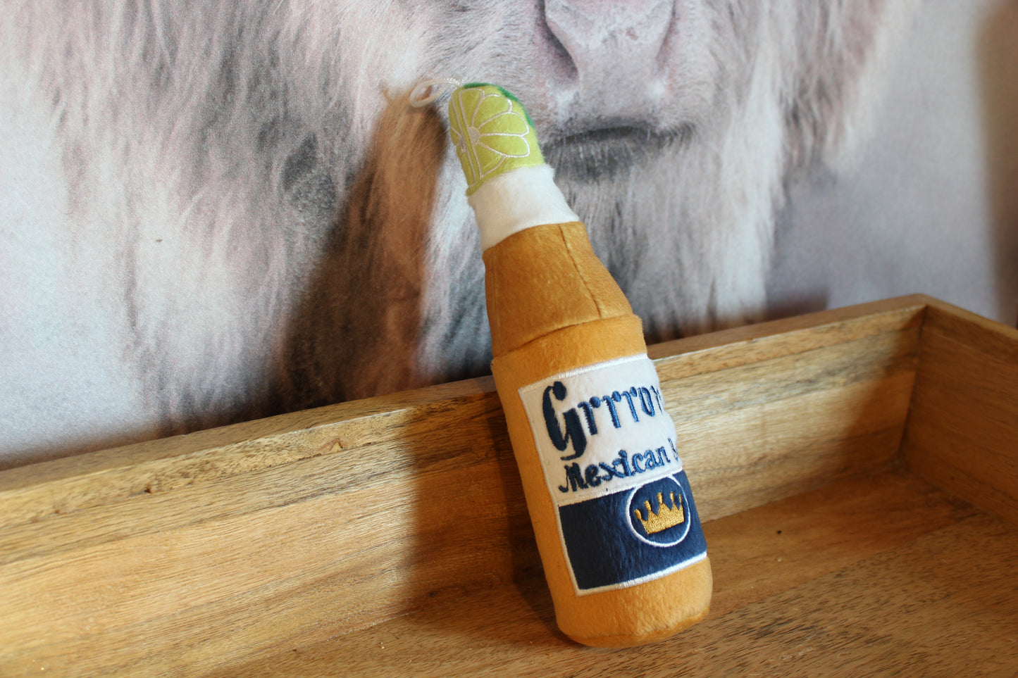 Grrrona Beer Bottle Dog Toy