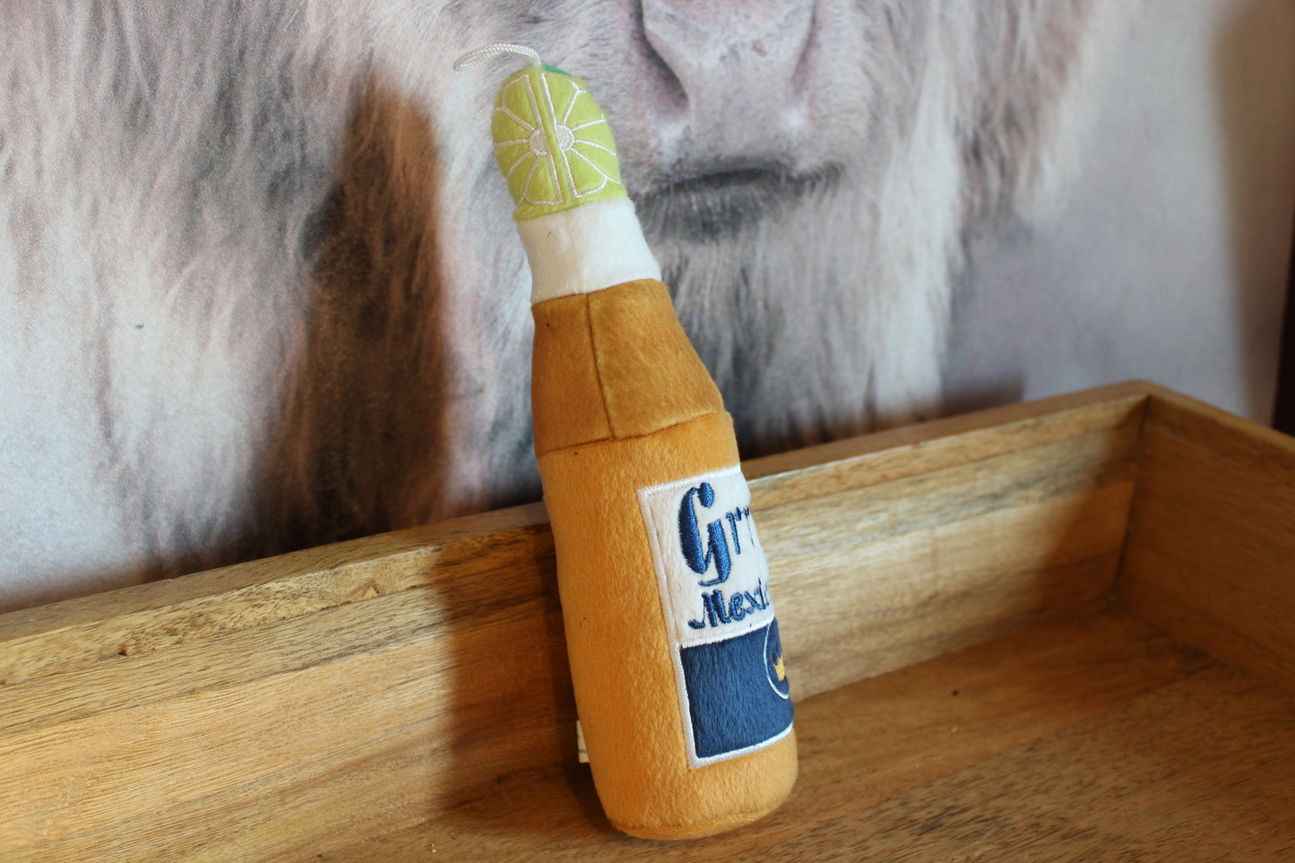 Grrrona Beer Bottle Dog Toy