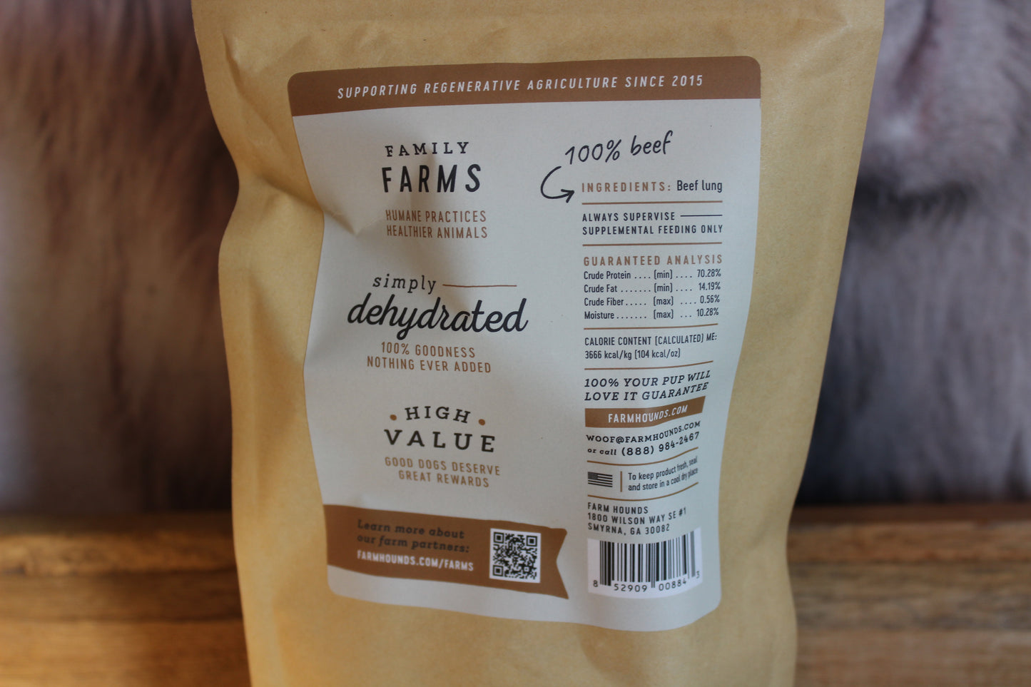 Beef Lung Treats - 2oz