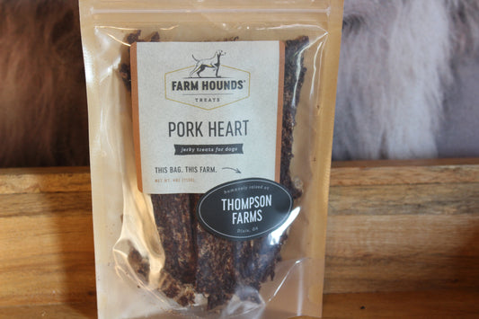 Pork Heart Treats - 4oz