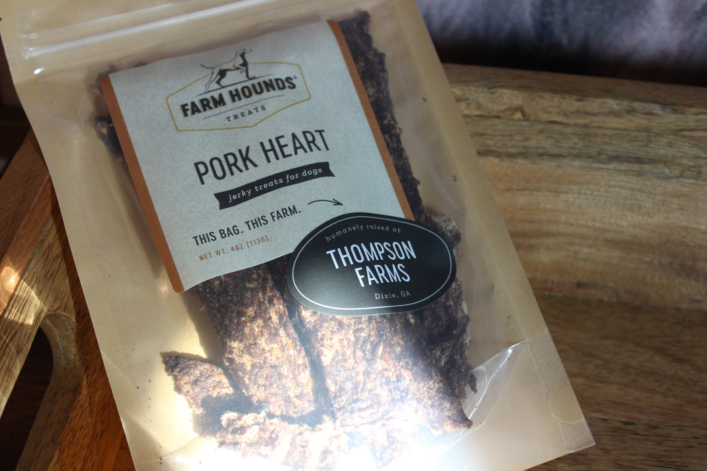 Pork Heart Treats - 4oz