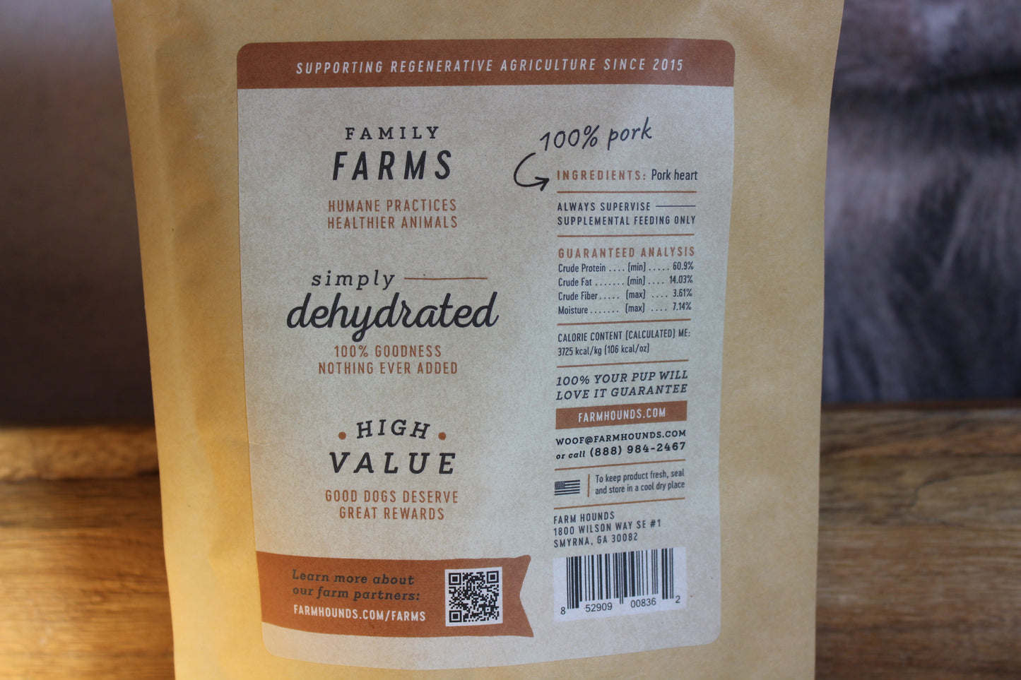 Pork Heart Treats - 4oz