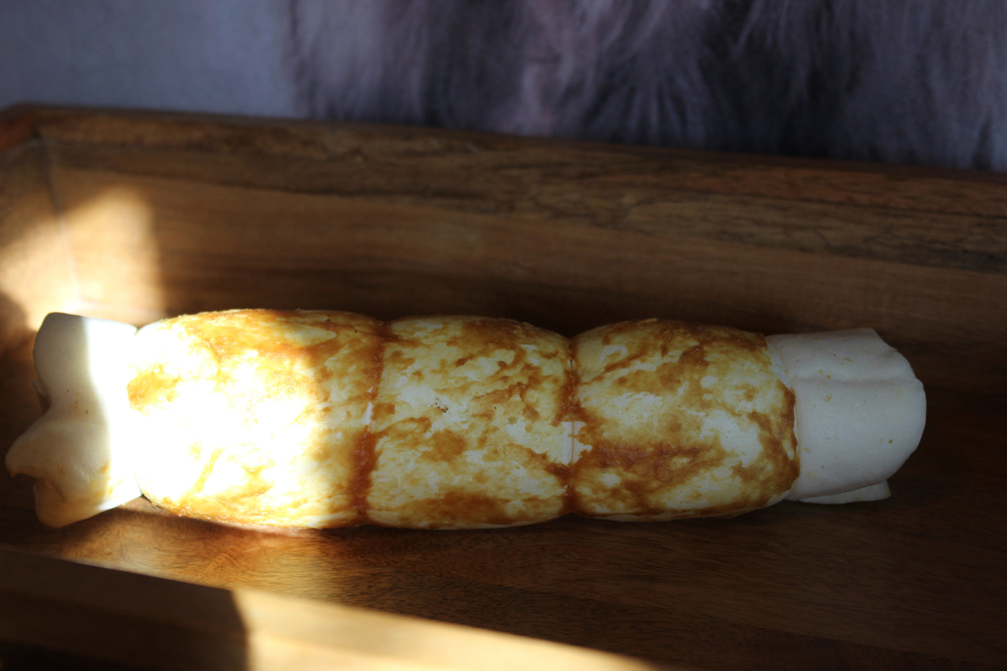 12" Chicken Wrapped Beef Cheek Rolls